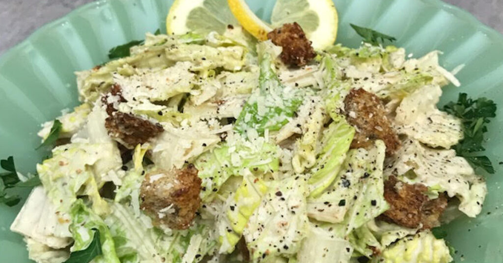 Fire-King Grill Caesar Salad Recipe