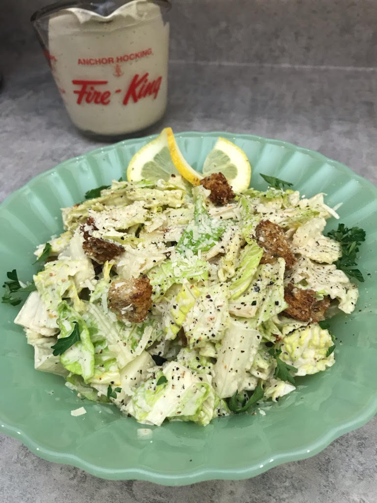 Fire-King Grill Caesar Salad Recipe