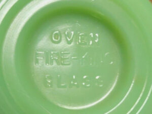 How to Identify Fire-King Jadeite Dish Markings - FireKing Grill