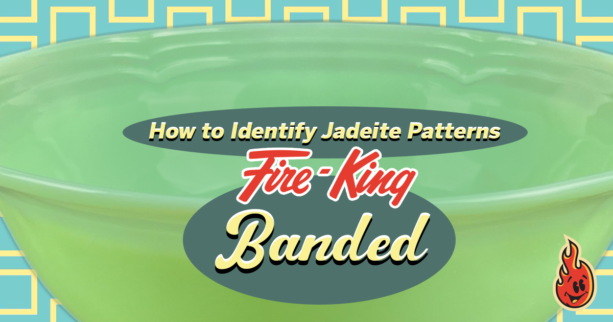 Fire-King Jadeite Dishes - Banded Pattern Identification