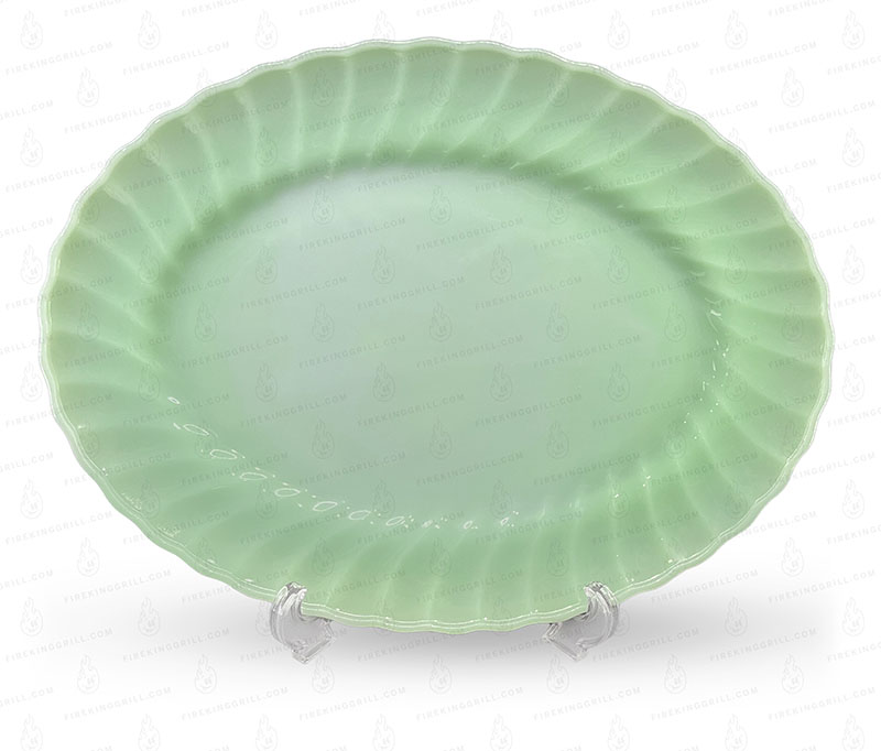 Fire-King Jadeite Shell 9x13 Platter