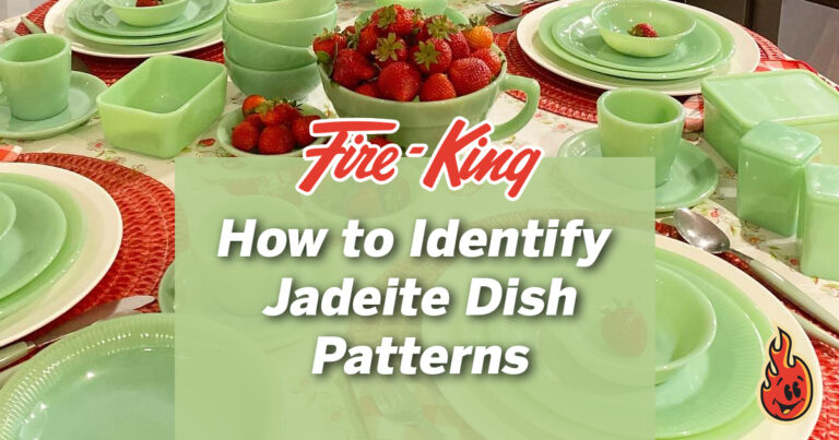 How to Identify Anchor Hocking Fire-King Jadeite Dish Patterns