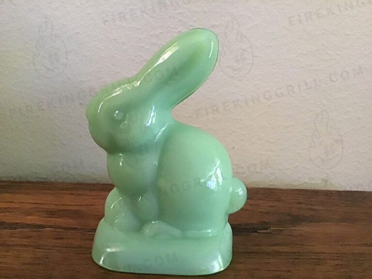 Jadeite Dishes Real Or Reproduction Here S How To Tell FireKing Grill   Mosser Jadeite Bunny Seller Linddoyl 4 768x576 