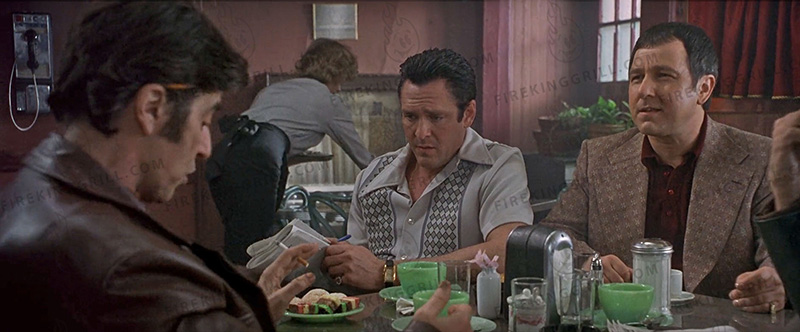 Jadeite dish scene in Donnie Brasco with Al Pacino and Michael Madsen.