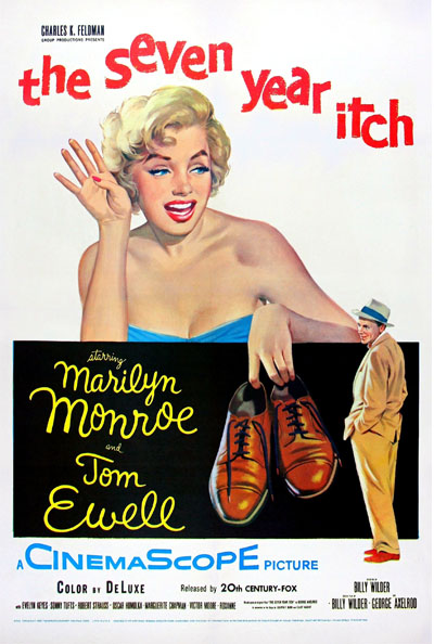 The Seven Year Itch movie poster