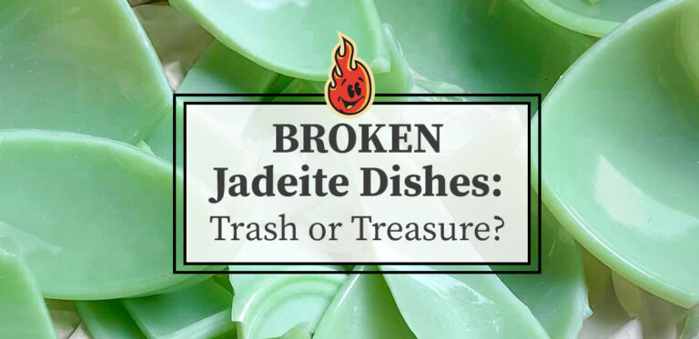 Broken Jadeite Dishes - Making Jewelry and Crafts